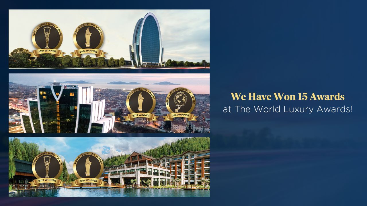 Elite World Hotels & Resorts, The World Luxury Awards’ta 3 Oteliyle 15 Ödülün Sahibi Oldu