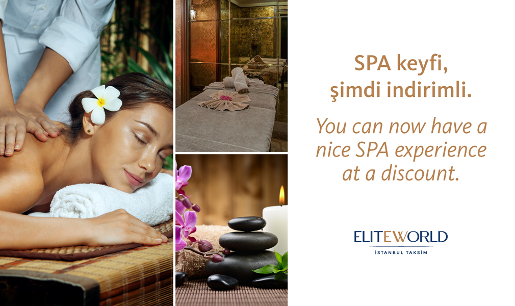 You Can Now Experience a Beautiful SPA Experience at a Discount in Elite World İstanbul Taksim