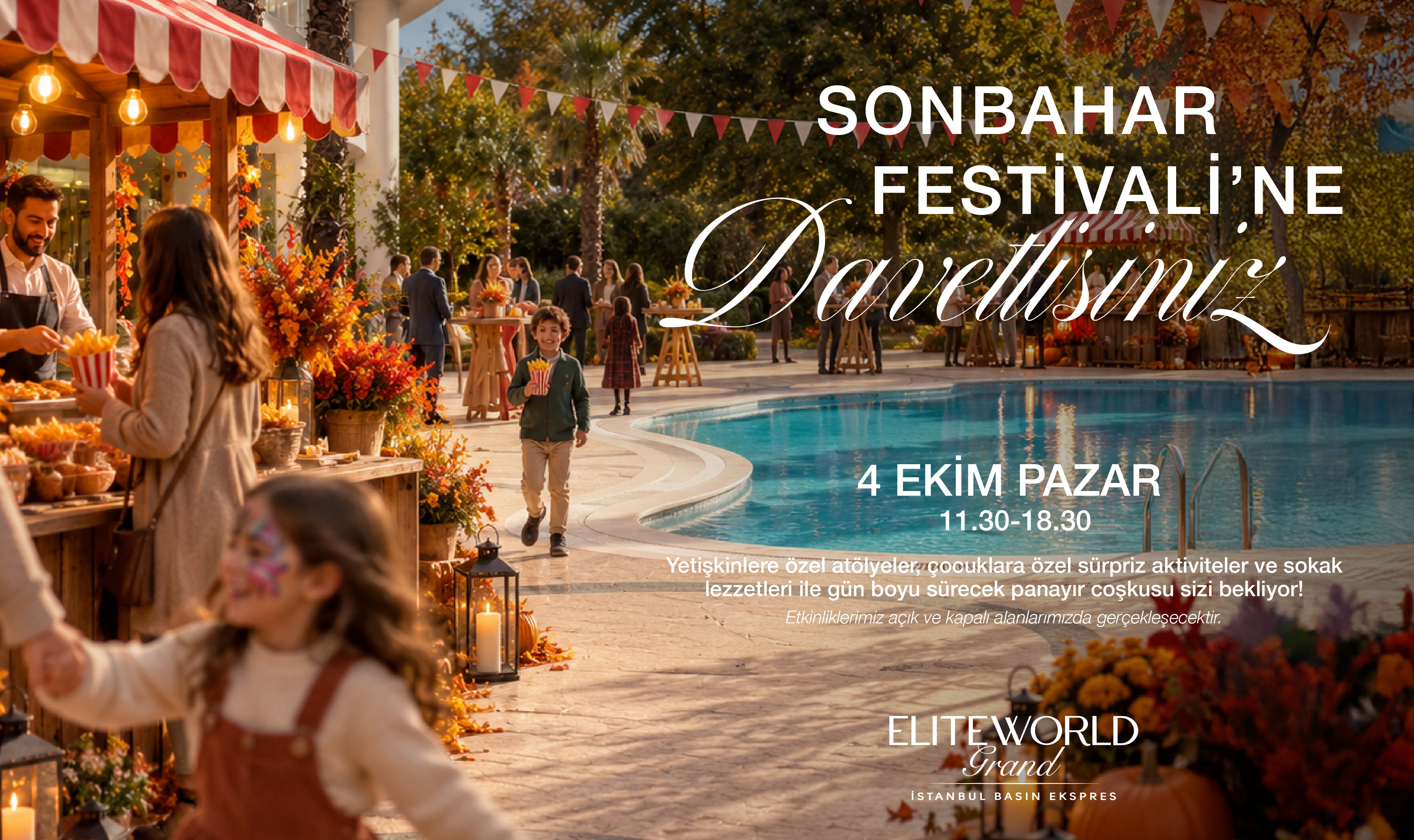 Sonbahar Festivali: Eğlence ve Lezzet Dolu Bir Pazar Elite World Grand İstanbul 